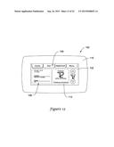 THERMOSTAT WITH ELECTRONIC IMAGE DISPLAY diagram and image