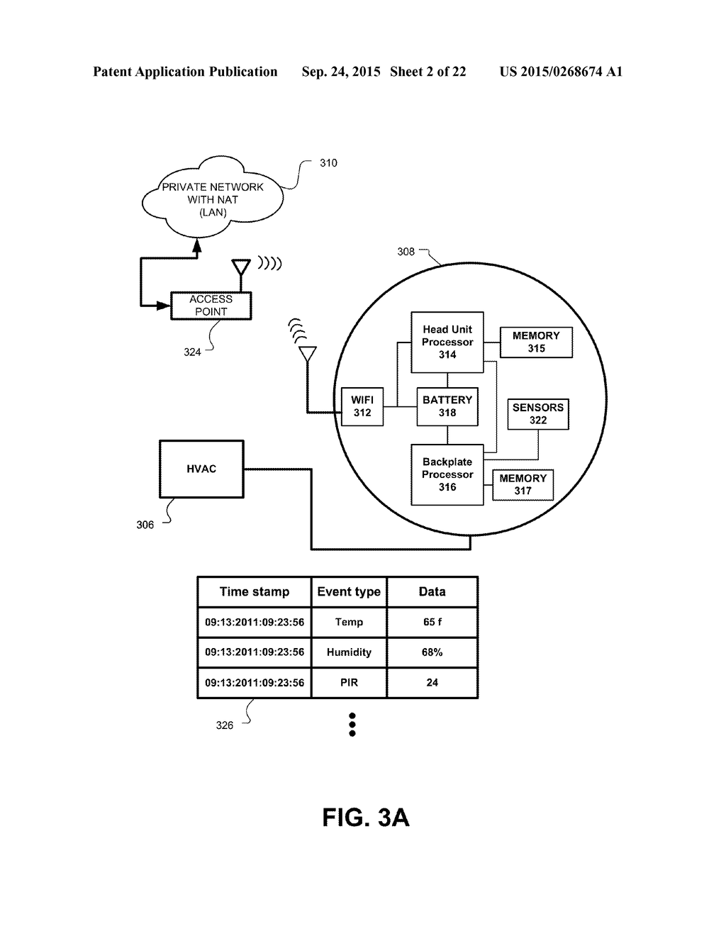 POWER-PRESERVING COMMUNICATIONS ARCHITECTURE WITH LONG-POLLING PERSISTENT     CLOUD CHANNEL FOR WIRELESS NETWORK-CONNECTED THERMOSTAT - diagram, schematic, and image 04