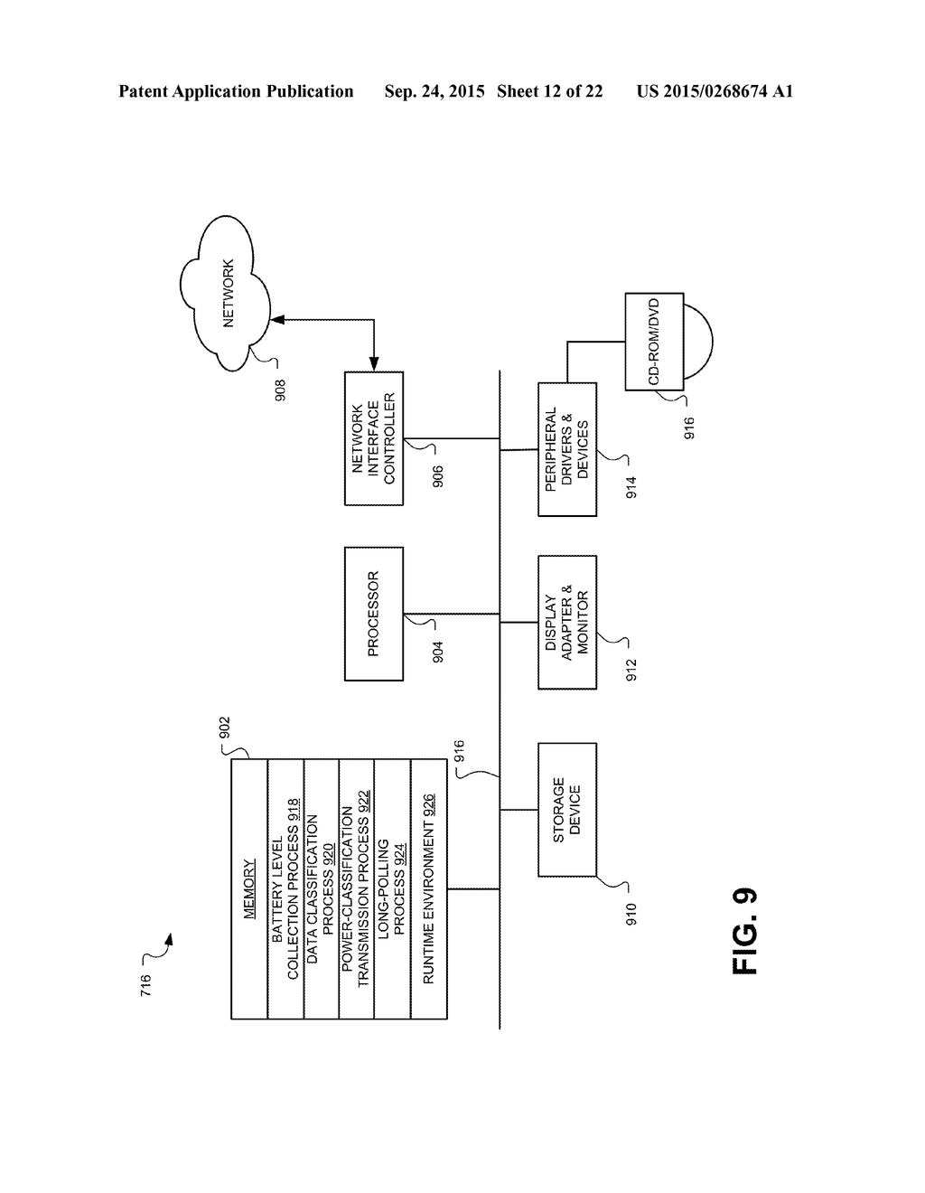 POWER-PRESERVING COMMUNICATIONS ARCHITECTURE WITH LONG-POLLING PERSISTENT     CLOUD CHANNEL FOR WIRELESS NETWORK-CONNECTED THERMOSTAT - diagram, schematic, and image 14