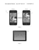 INTERACTION WITH A COMPUTING DEVICE VIA MOVEMENT OF A PORTION OF A USER     INTERFACE diagram and image