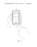 Method of Changing a User Interface to be a Dedicated SkypeTM Interface     and Computer Program Product Thereof and Handheld Electronic Device diagram and image