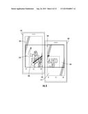 APPARATUS, METHOD, AND COMPUTER PROGRAM PRODUCT FOR ALIGNING IMAGES VIEWED     ACROSS MULTIPLE DISPLAYS diagram and image