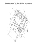 CARD CONTACT-MAKING APPARATUS diagram and image