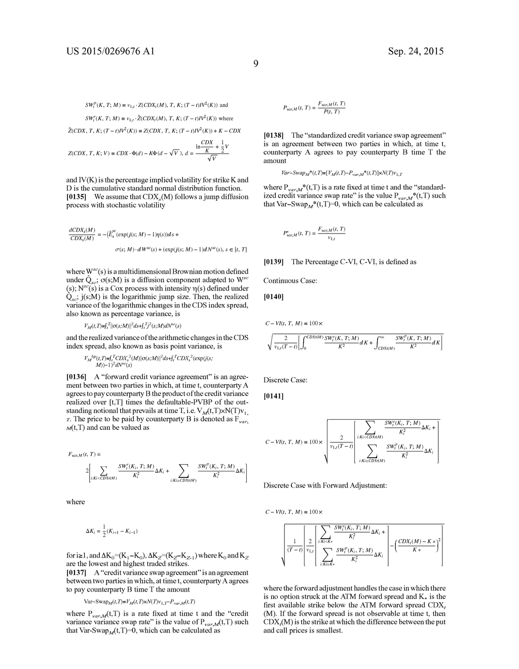 METHODS AND SYSTEMS FOR CREATING A CREDIT VOLATILITY INDEX AND TRADING     DERIVATIVE PRODUCTS BASED THEREON - diagram, schematic, and image 15