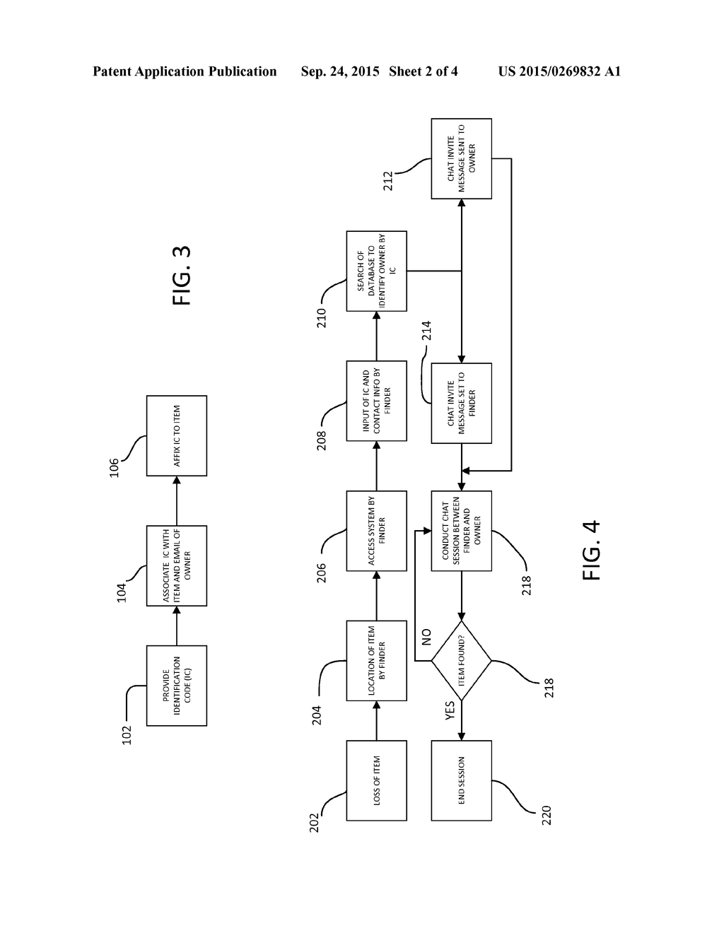 SYSTEMS AND METHODS FOR FACILITATING THE RETURN OF LOST ITEMS TO OWNERS - diagram, schematic, and image 03