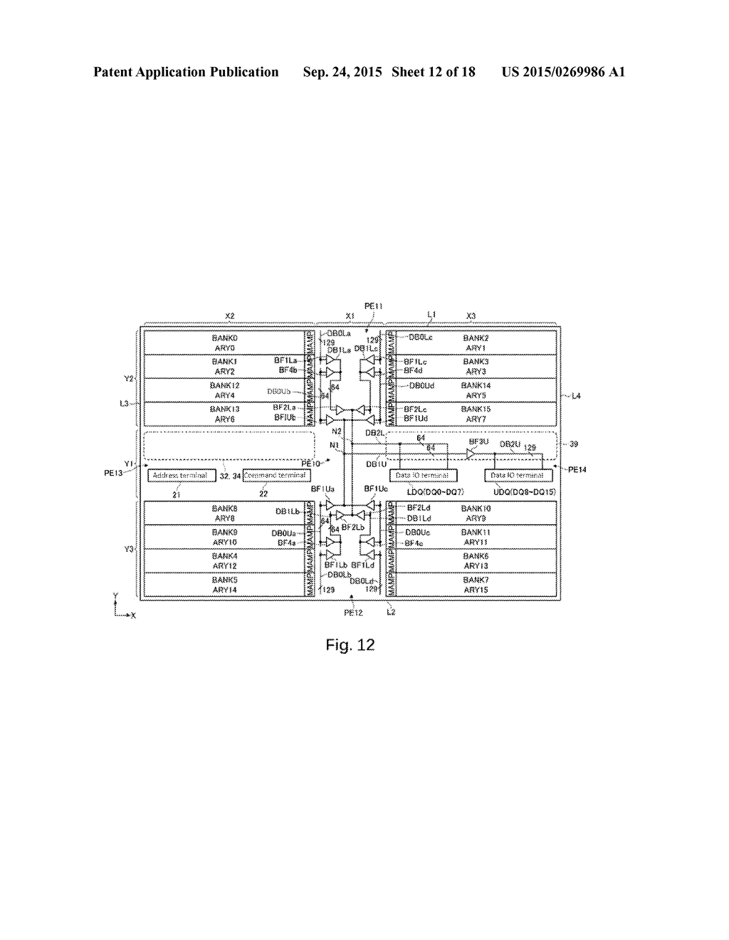 DEVICE HAVING MULTIPLE SWITCHING BUFFERS FOR DATA PATHS CONTROLLED BASED     ON IO CONFIGURATION MODES - diagram, schematic, and image 13