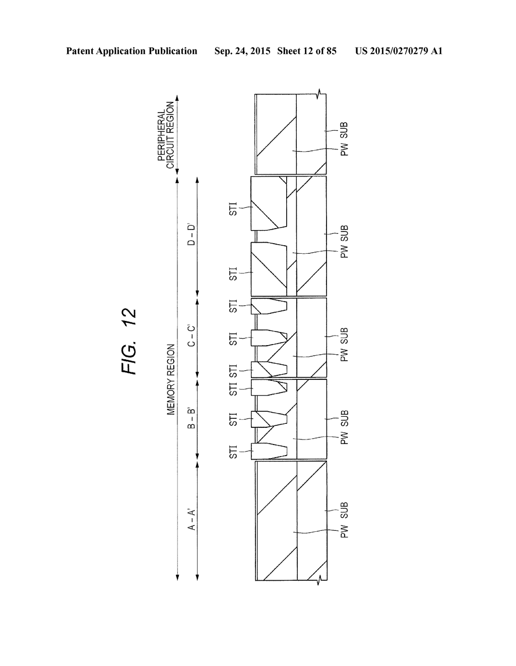 SEMICONDUCTOR DEVICE AND METHOD OF MANUFACTURING THE SAME - diagram, schematic, and image 13