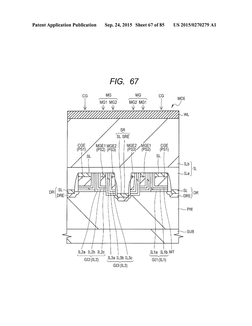 SEMICONDUCTOR DEVICE AND METHOD OF MANUFACTURING THE SAME - diagram, schematic, and image 68