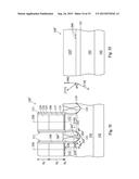 Formation of Dislocations in Source and Drain Regions of FinFET Devices diagram and image