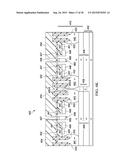 SEMICONDUCTOR STRUCTURE WITH A DOPED REGION BETWEEN TWO DEEP TRENCH     ISOLATION STRUCTURES diagram and image