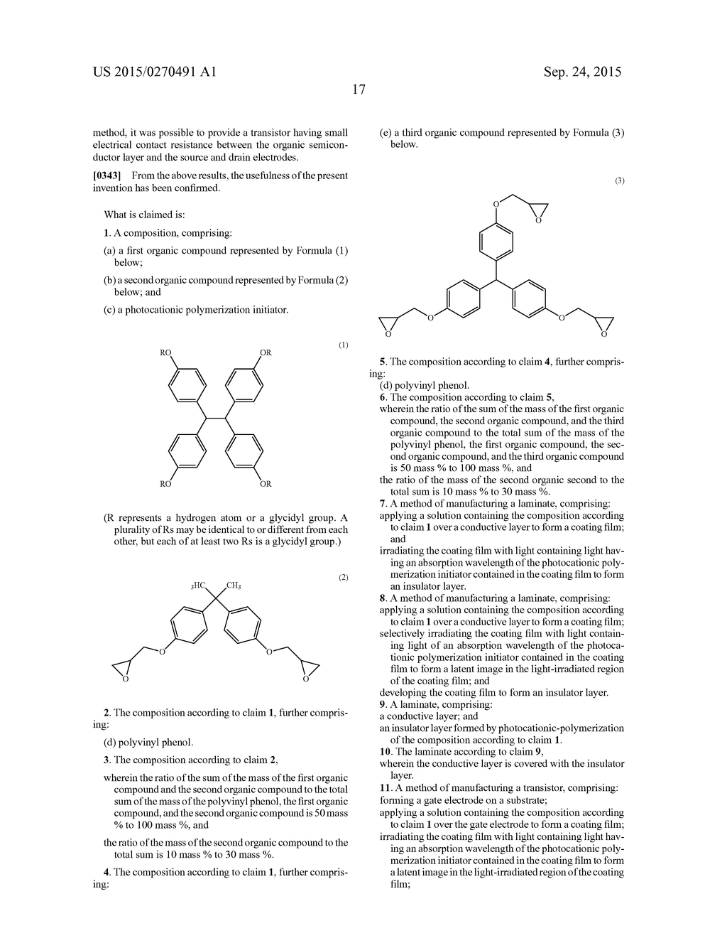 COMPOSITION, LAMINATE, METHOD OF MANUFACTURING LAMINATE, TRANSISTOR, AND     METHOD OF MANUFACTURING TRANSISTOR - diagram, schematic, and image 44