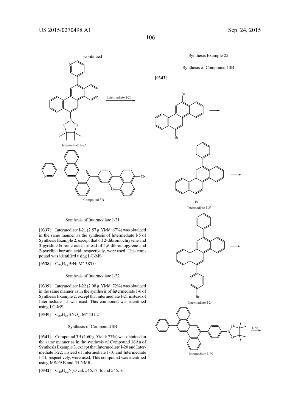 CONDENSED CYCLIC COMPOUND AND ORGANIC LIGHT-EMITTING DEVICE COMPRISING THE     SAME - diagram, schematic, and image 108