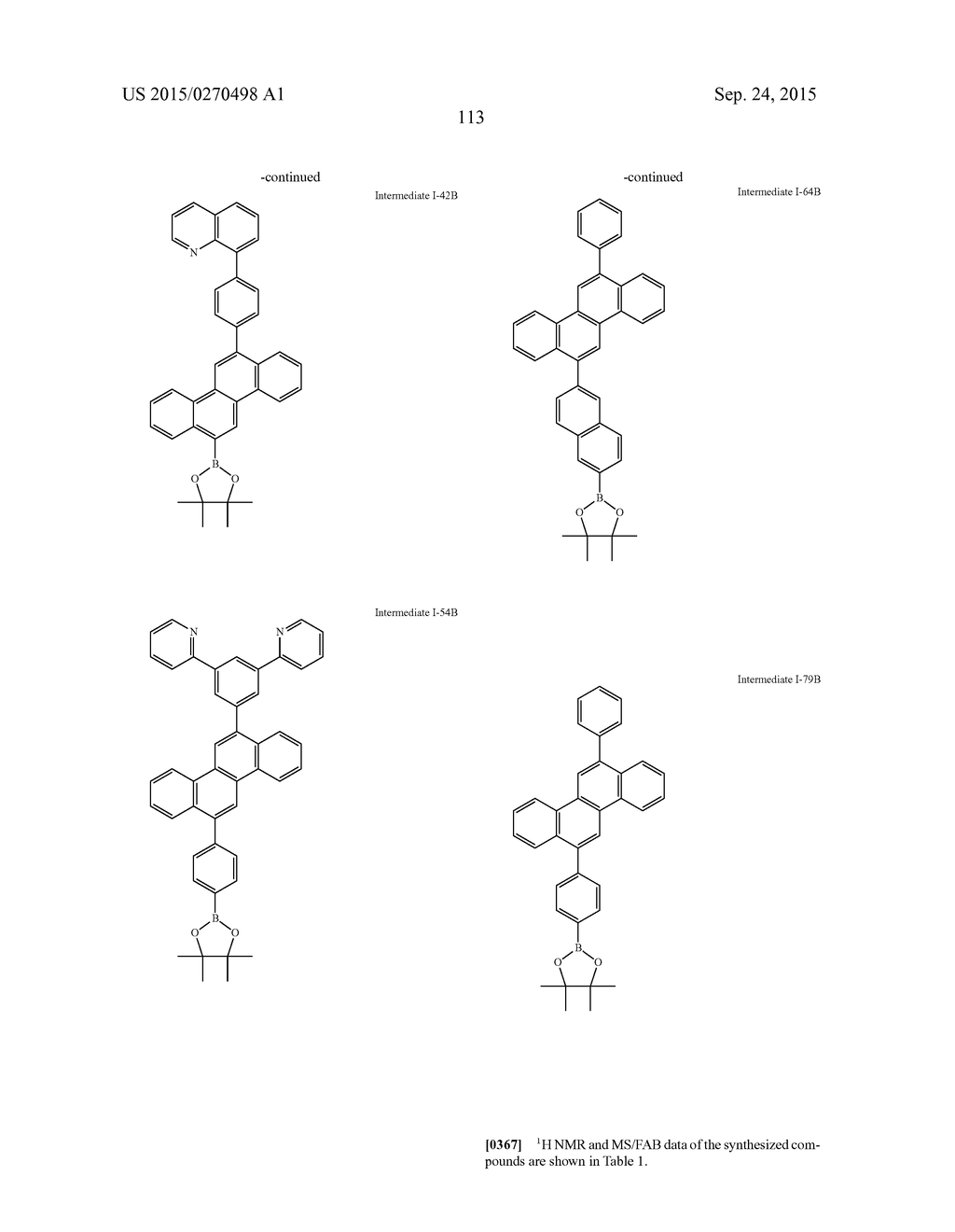 CONDENSED CYCLIC COMPOUND AND ORGANIC LIGHT-EMITTING DEVICE COMPRISING THE     SAME - diagram, schematic, and image 115