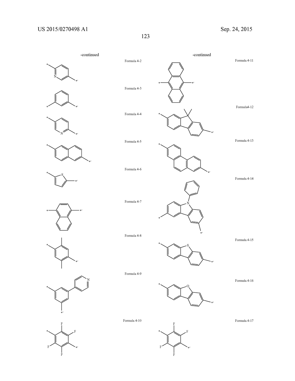 CONDENSED CYCLIC COMPOUND AND ORGANIC LIGHT-EMITTING DEVICE COMPRISING THE     SAME - diagram, schematic, and image 125