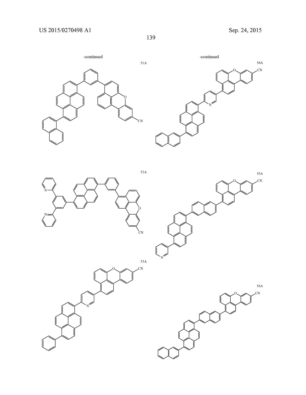 CONDENSED CYCLIC COMPOUND AND ORGANIC LIGHT-EMITTING DEVICE COMPRISING THE     SAME - diagram, schematic, and image 141