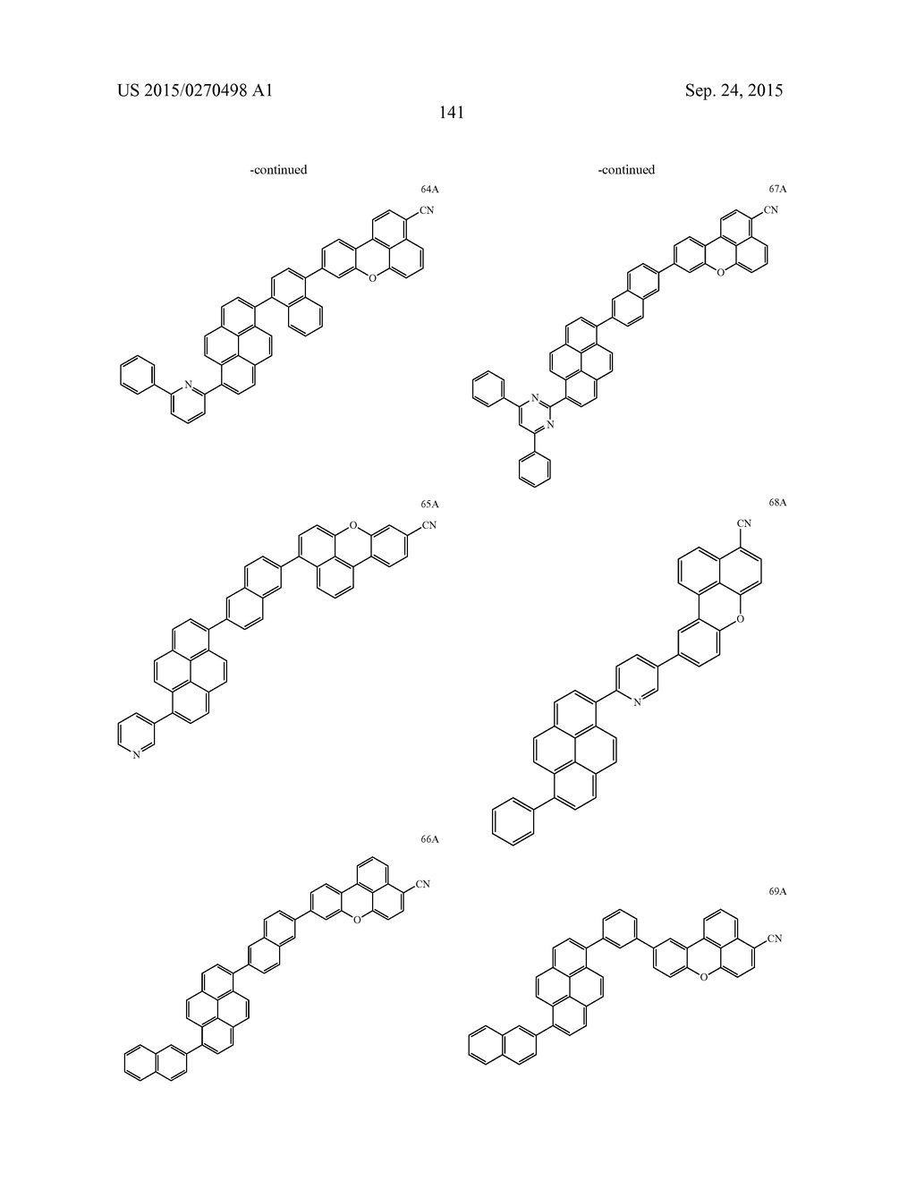 CONDENSED CYCLIC COMPOUND AND ORGANIC LIGHT-EMITTING DEVICE COMPRISING THE     SAME - diagram, schematic, and image 143