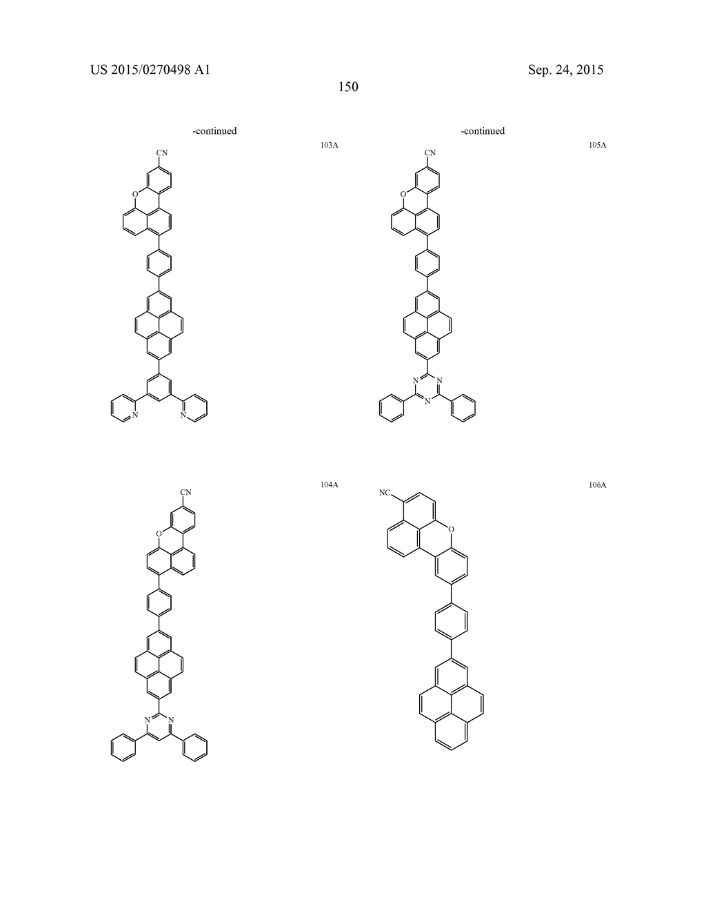 CONDENSED CYCLIC COMPOUND AND ORGANIC LIGHT-EMITTING DEVICE COMPRISING THE     SAME - diagram, schematic, and image 152