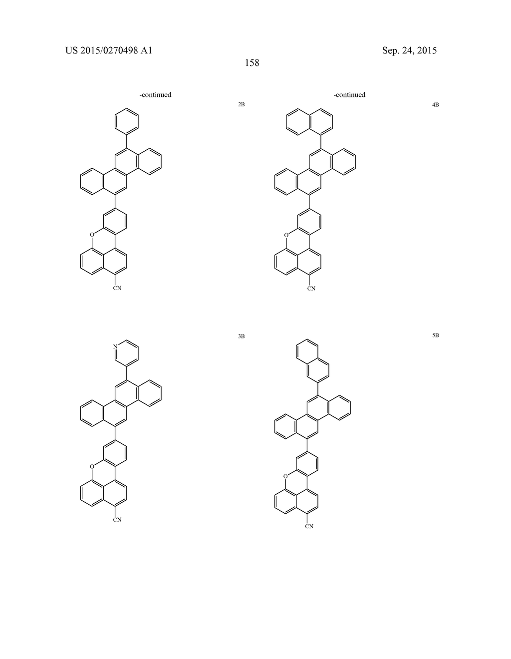 CONDENSED CYCLIC COMPOUND AND ORGANIC LIGHT-EMITTING DEVICE COMPRISING THE     SAME - diagram, schematic, and image 160