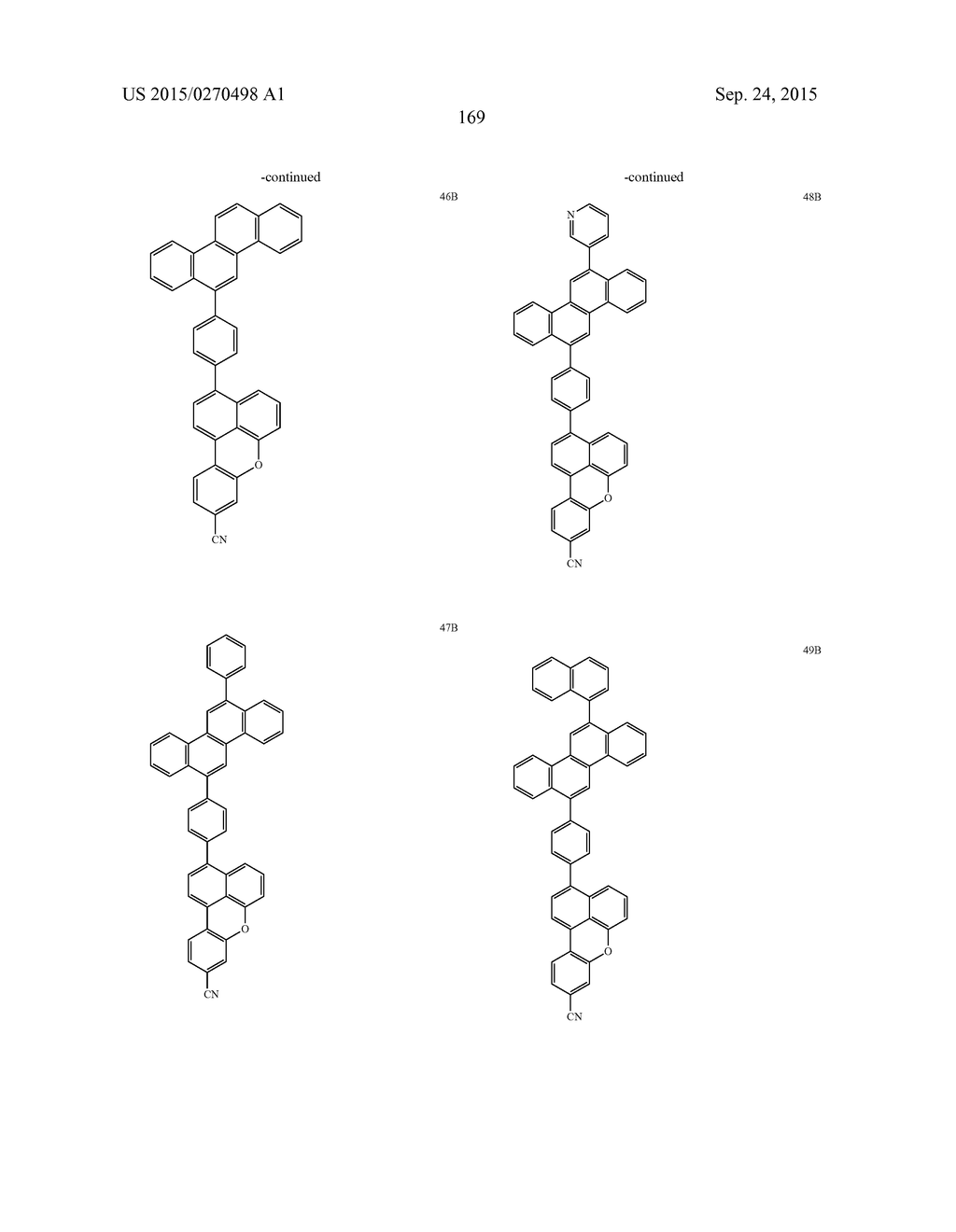 CONDENSED CYCLIC COMPOUND AND ORGANIC LIGHT-EMITTING DEVICE COMPRISING THE     SAME - diagram, schematic, and image 171