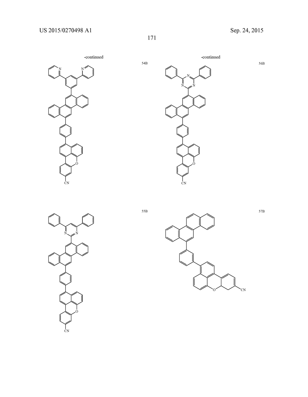 CONDENSED CYCLIC COMPOUND AND ORGANIC LIGHT-EMITTING DEVICE COMPRISING THE     SAME - diagram, schematic, and image 173