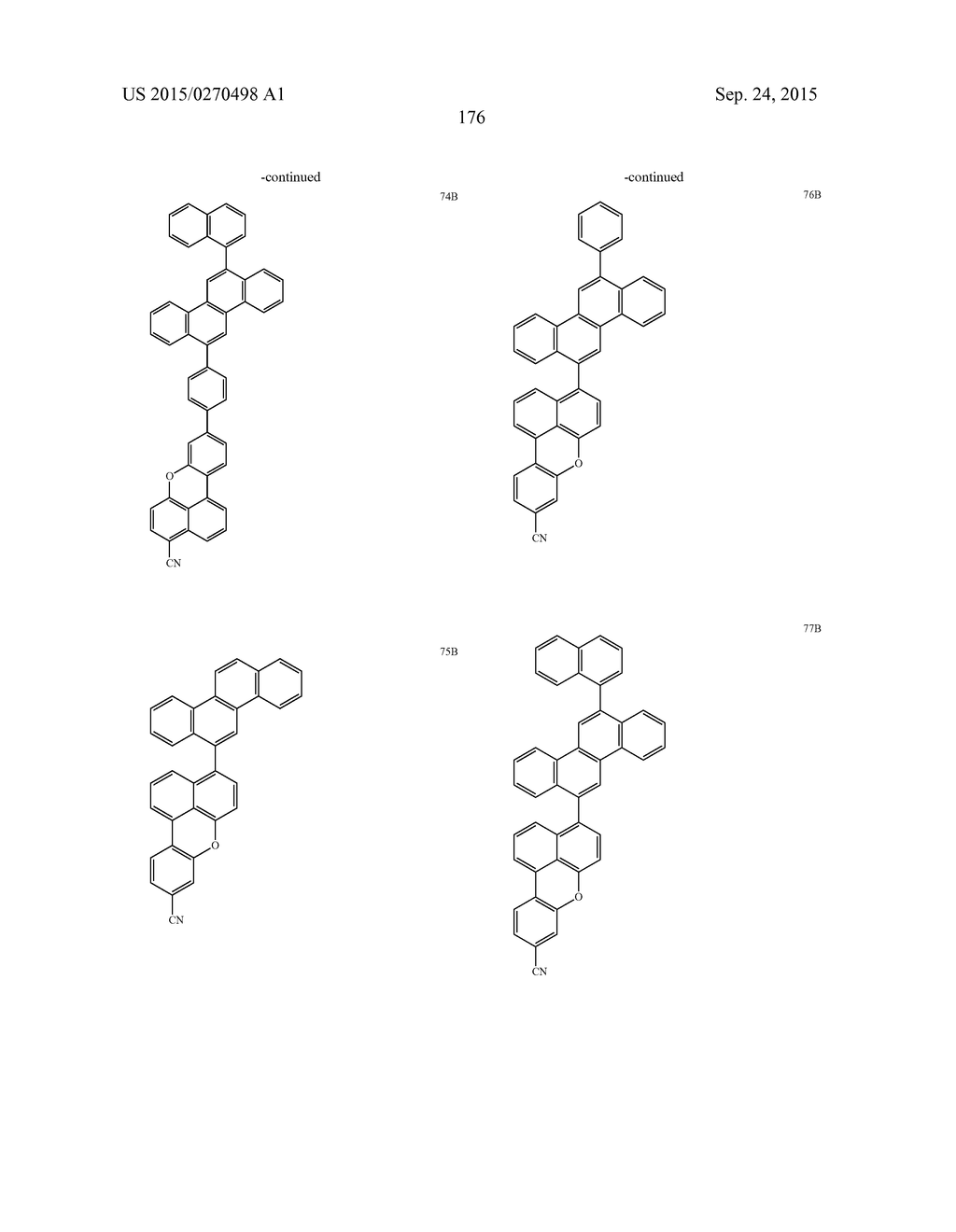 CONDENSED CYCLIC COMPOUND AND ORGANIC LIGHT-EMITTING DEVICE COMPRISING THE     SAME - diagram, schematic, and image 178