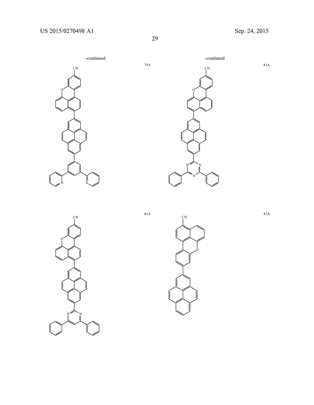 CONDENSED CYCLIC COMPOUND AND ORGANIC LIGHT-EMITTING DEVICE COMPRISING THE     SAME - diagram, schematic, and image 31