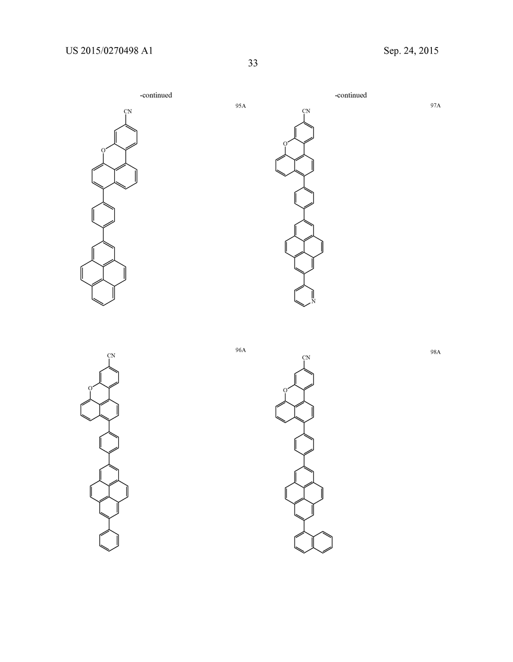 CONDENSED CYCLIC COMPOUND AND ORGANIC LIGHT-EMITTING DEVICE COMPRISING THE     SAME - diagram, schematic, and image 35