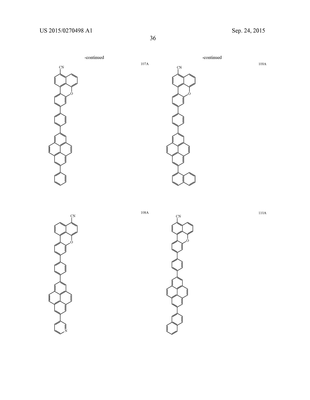 CONDENSED CYCLIC COMPOUND AND ORGANIC LIGHT-EMITTING DEVICE COMPRISING THE     SAME - diagram, schematic, and image 38