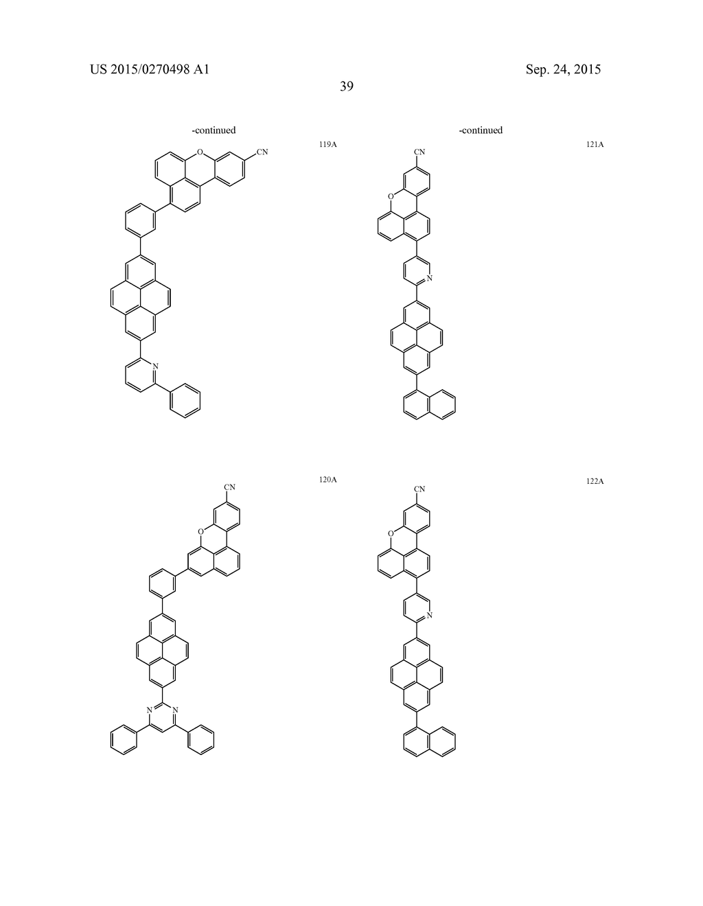 CONDENSED CYCLIC COMPOUND AND ORGANIC LIGHT-EMITTING DEVICE COMPRISING THE     SAME - diagram, schematic, and image 41