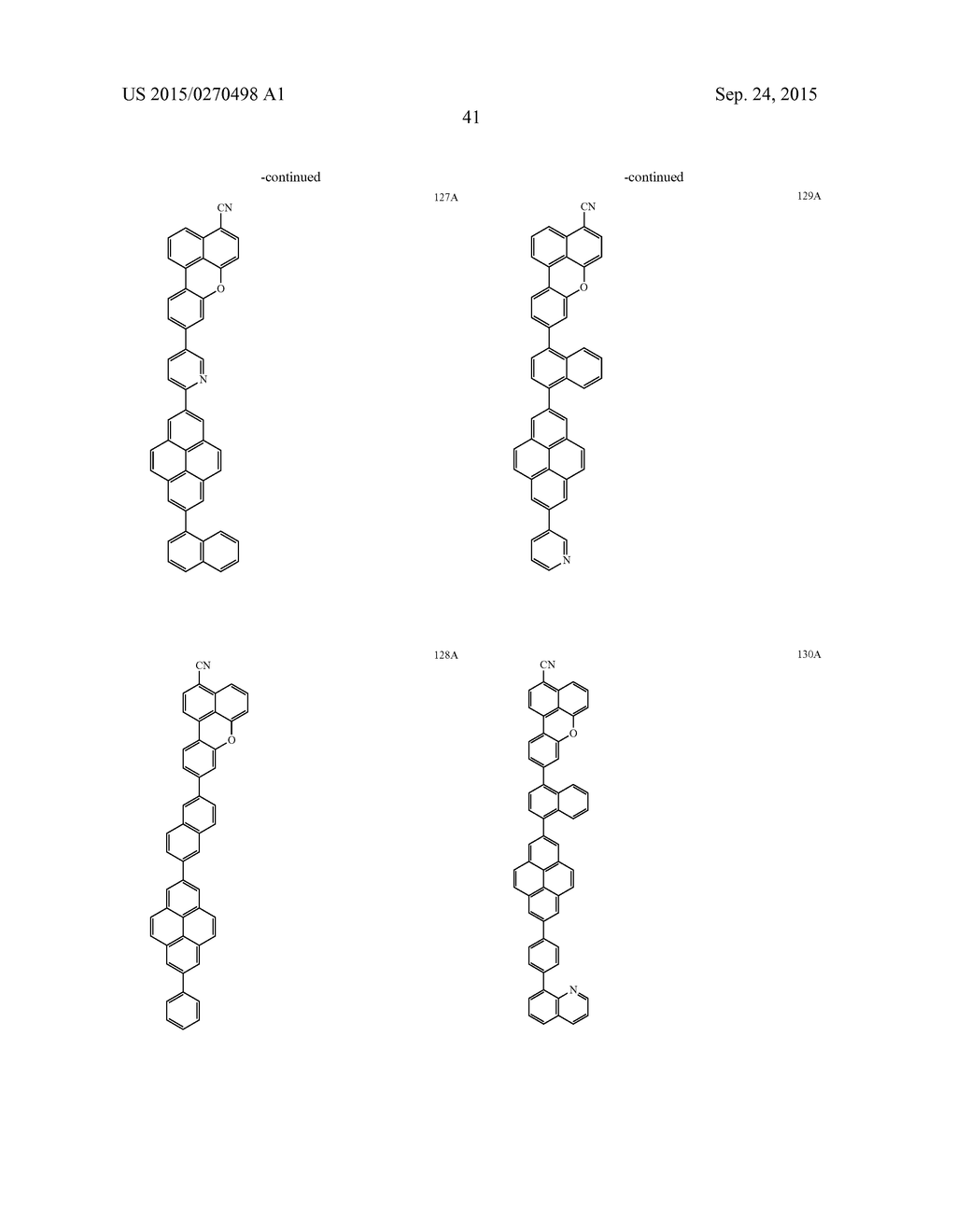 CONDENSED CYCLIC COMPOUND AND ORGANIC LIGHT-EMITTING DEVICE COMPRISING THE     SAME - diagram, schematic, and image 43