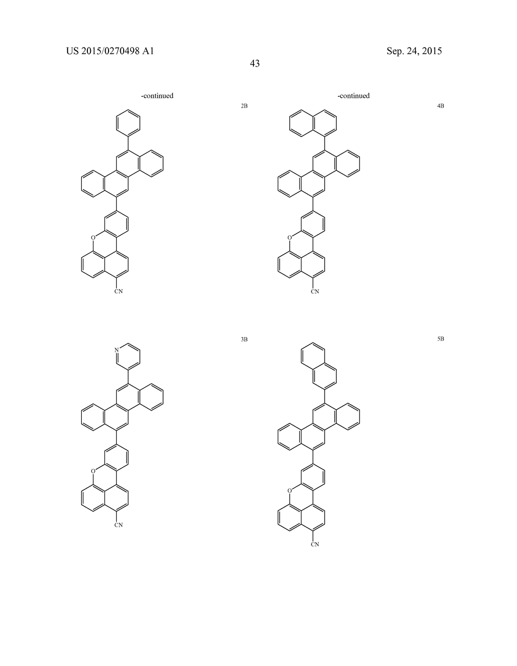 CONDENSED CYCLIC COMPOUND AND ORGANIC LIGHT-EMITTING DEVICE COMPRISING THE     SAME - diagram, schematic, and image 45