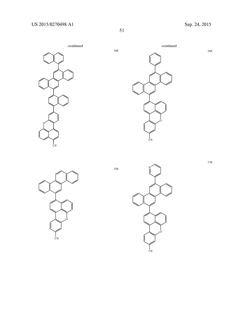 CONDENSED CYCLIC COMPOUND AND ORGANIC LIGHT-EMITTING DEVICE COMPRISING THE     SAME - diagram, schematic, and image 53