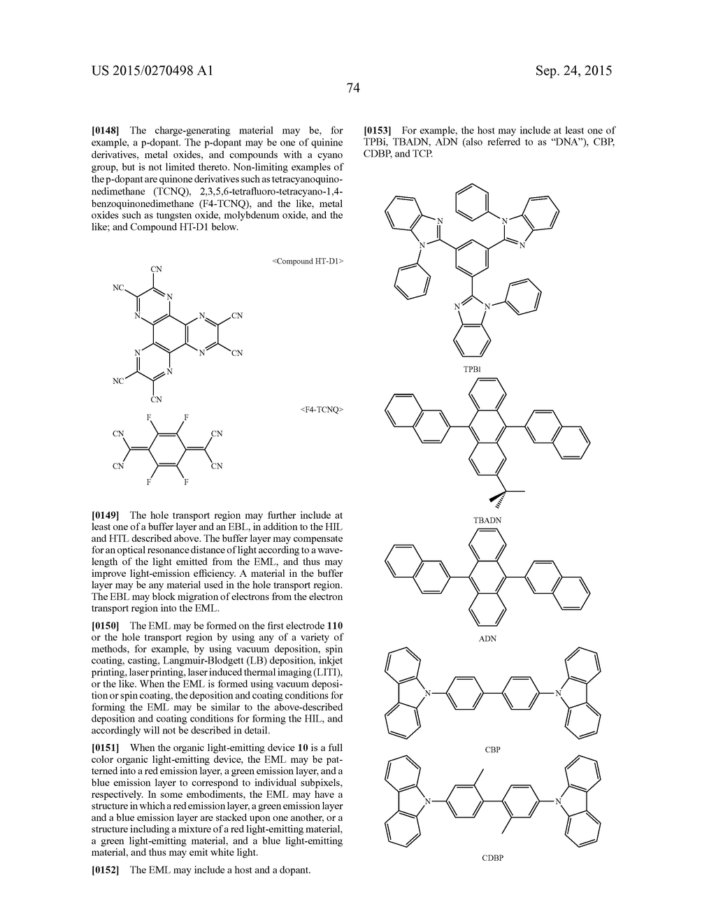 CONDENSED CYCLIC COMPOUND AND ORGANIC LIGHT-EMITTING DEVICE COMPRISING THE     SAME - diagram, schematic, and image 76