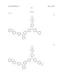 AMINE DERIVATIVE, ORGANIC LUMINESCENT MATERIAL AND ORGANIC     ELECTROLUMINESCENT DEVICE USING THE AMINE DERIVATIVE OR THE ORGANIC     LUMINESCENT MATERIAL diagram and image