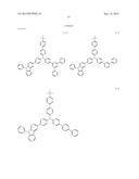 AMINE DERIVATIVE, ORGANIC LUMINESCENT MATERIAL AND ORGANIC     ELECTROLUMINESCENT DEVICE USING THE AMINE DERIVATIVE OR THE ORGANIC     LUMINESCENT MATERIAL diagram and image