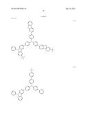 AMINE DERIVATIVE, ORGANIC LUMINESCENT MATERIAL AND ORGANIC     ELECTROLUMINESCENT DEVICE USING THE AMINE DERIVATIVE OR THE ORGANIC     LUMINESCENT MATERIAL diagram and image