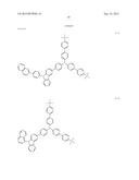 AMINE DERIVATIVE, ORGANIC LUMINESCENT MATERIAL AND ORGANIC     ELECTROLUMINESCENT DEVICE USING THE AMINE DERIVATIVE OR THE ORGANIC     LUMINESCENT MATERIAL diagram and image