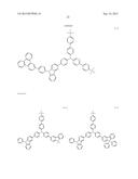 AMINE DERIVATIVE, ORGANIC LUMINESCENT MATERIAL AND ORGANIC     ELECTROLUMINESCENT DEVICE USING THE AMINE DERIVATIVE OR THE ORGANIC     LUMINESCENT MATERIAL diagram and image