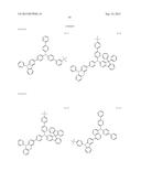 AMINE DERIVATIVE, ORGANIC LUMINESCENT MATERIAL AND ORGANIC     ELECTROLUMINESCENT DEVICE USING THE AMINE DERIVATIVE OR THE ORGANIC     LUMINESCENT MATERIAL diagram and image