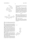 AMINE DERIVATIVE, ORGANIC LUMINESCENT MATERIAL AND ORGANIC     ELECTROLUMINESCENT DEVICE USING THE AMINE DERIVATIVE OR THE ORGANIC     LUMINESCENT MATERIAL diagram and image