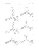 AMINE DERIVATIVE, ORGANIC LUMINESCENT MATERIAL AND ORGANIC     ELECTROLUMINESCENT DEVICE USING THE AMINE DERIVATIVE OR THE ORGANIC     LUMINESCENT MATERIAL diagram and image