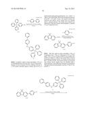 AMINE DERIVATIVE, ORGANIC LUMINESCENT MATERIAL AND ORGANIC     ELECTROLUMINESCENT DEVICE USING THE AMINE DERIVATIVE OR THE ORGANIC     LUMINESCENT MATERIAL diagram and image