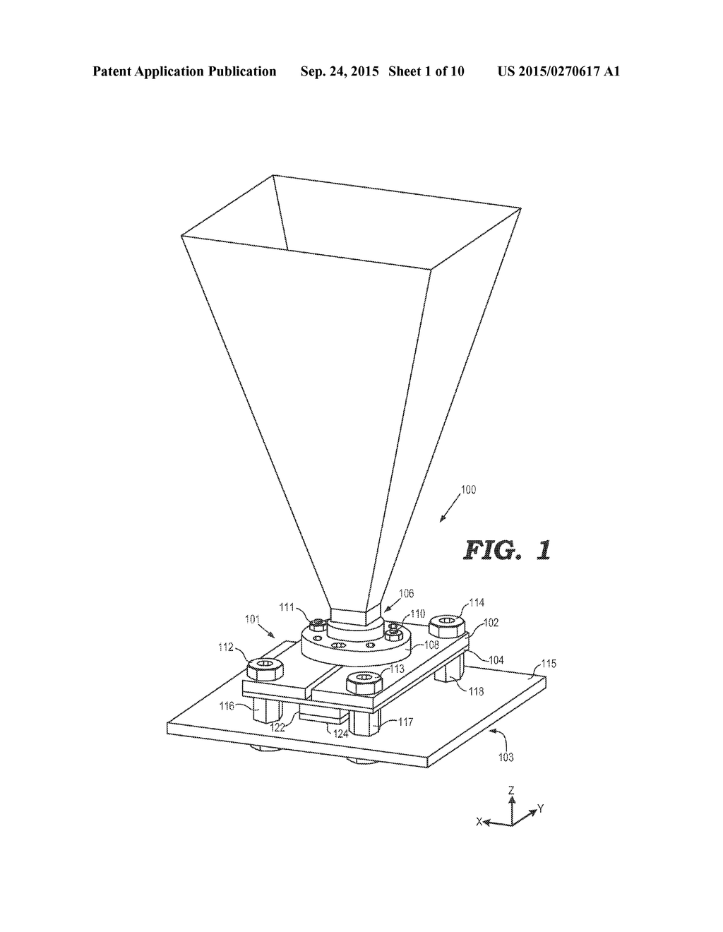 WAVEGUIDE ADAPTER PLATE TO FACILITATE ACCURATE ALIGNMENT OF SECTIONED     WAVEGUIDE CHANNEL IN MICROWAVE ANTENNA  ASSEMBLY - diagram, schematic, and image 02