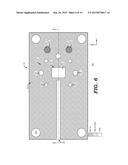 WAVEGUIDE ADAPTER PLATE TO FACILITATE ACCURATE ALIGNMENT OF SECTIONED     WAVEGUIDE CHANNEL IN MICROWAVE ANTENNA  ASSEMBLY diagram and image