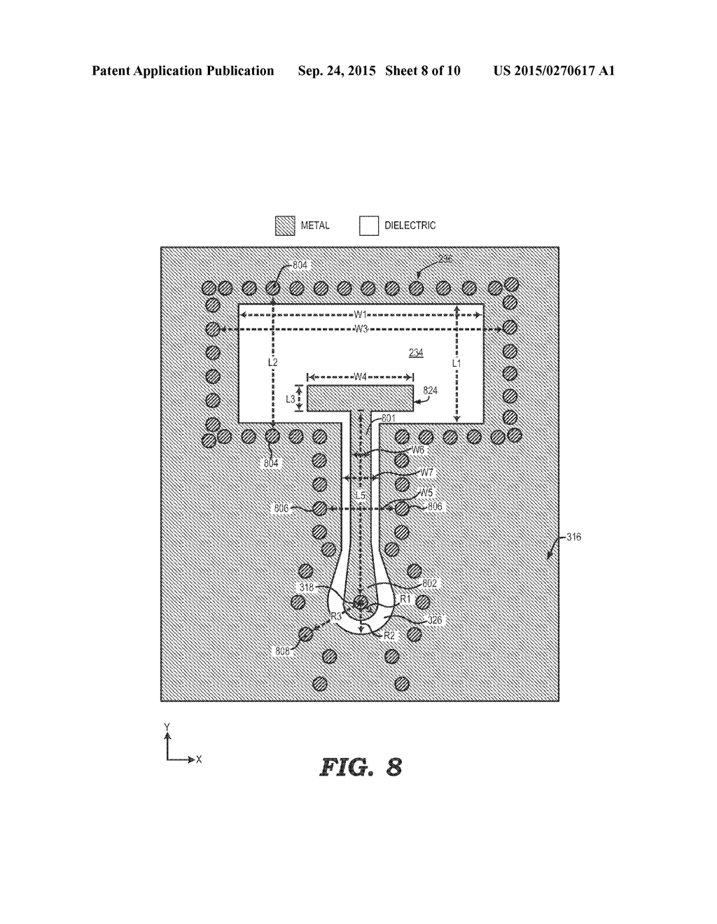 WAVEGUIDE ADAPTER PLATE TO FACILITATE ACCURATE ALIGNMENT OF SECTIONED     WAVEGUIDE CHANNEL IN MICROWAVE ANTENNA  ASSEMBLY - diagram, schematic, and image 09