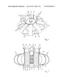 CONTACT ELEMENT FOR TRANSMITTING HIGH-FREQUENCY SIGNALS BETWEEN TWO     CIRCUIT BOARDS diagram and image