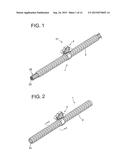 PROTECTION TUBE WITH LATCH AND MANUFACTURING APPARATUS FOR THE SAME diagram and image