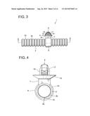 PROTECTION TUBE WITH LATCH AND MANUFACTURING APPARATUS FOR THE SAME diagram and image