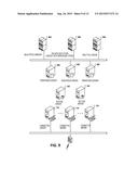 SYSTEM AND METHOD OF MESSAGE ROUTING USING NAME-BASED IDENTIFIER IN A     DISTRIBUTED COMPUTING ENVIRONMENT diagram and image