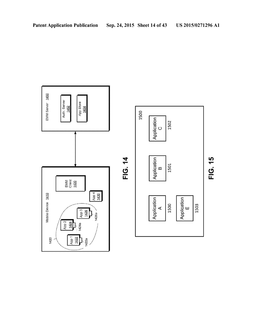 Enterprise Application Store for an Orchestration Framework for Connected     Devices - diagram, schematic, and image 15